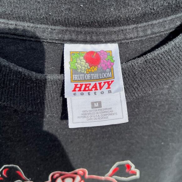 Vintage 2000 Squad Five-O SFO Cobra Logo Black T-shirt Glam Punk ska Size Medium - Picture 3 of 5